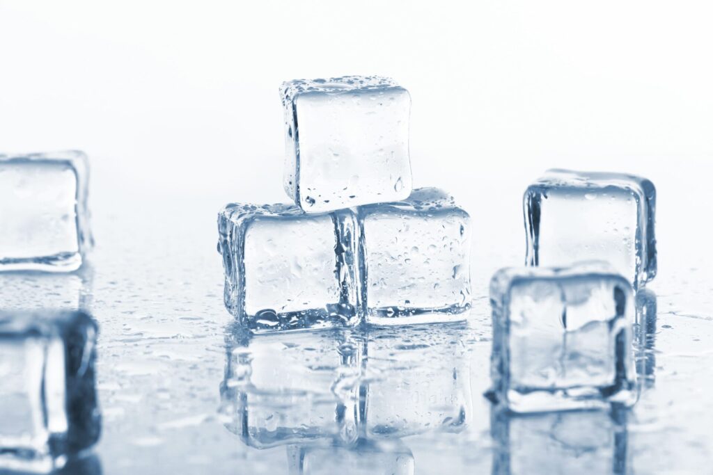 氷,冷たい,涼しい,冷感